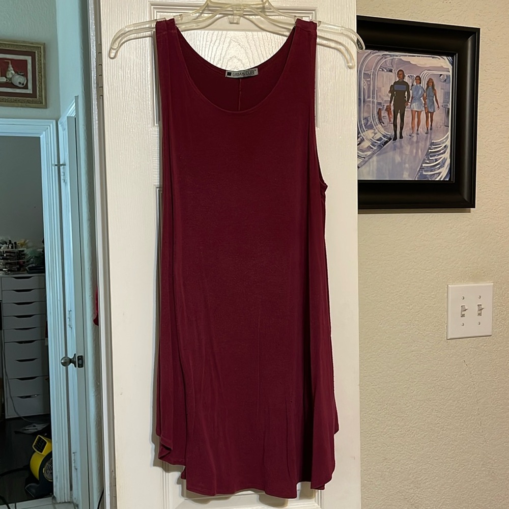 Flowing tank top